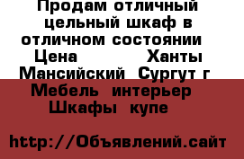 Продам отличный цельный шкаф в отличном состоянии › Цена ­ 3 000 - Ханты-Мансийский, Сургут г. Мебель, интерьер » Шкафы, купе   